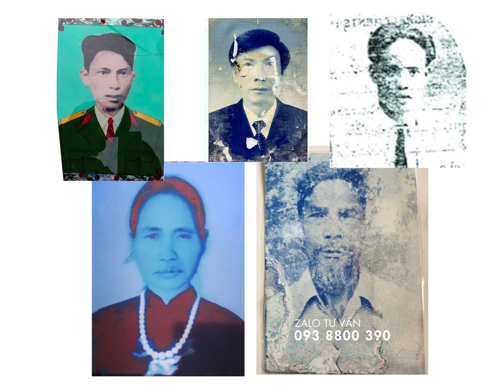 Ảnh thờ ố vàng, ẩm, mốc điều có thể phục hồi rõ nét