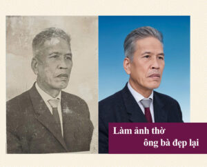 Làm ảnh thờ ông đẹp lại