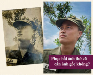 Phục hồi ảnh thờ cũ cần ảnh gốc không