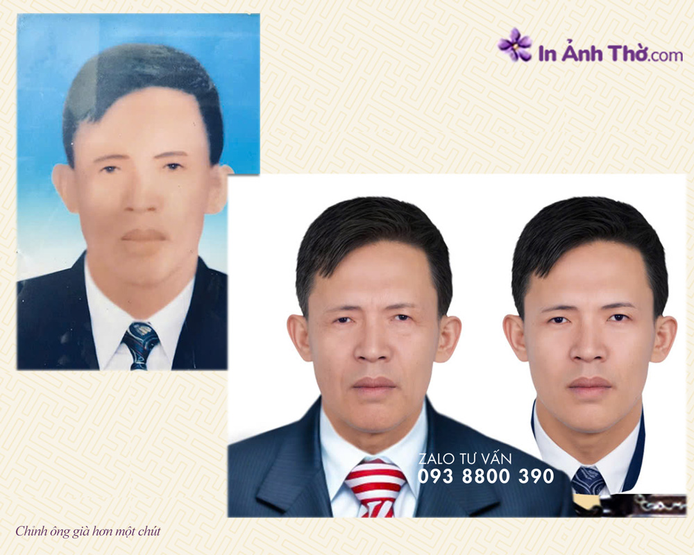 Xử lý ảnh thờ ông