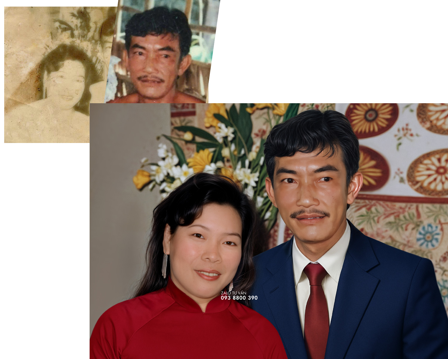 Phục hồi và xử lý ghép ảnh kỷ niệm 