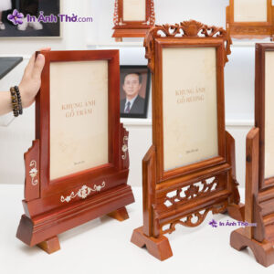 Khung Ảnh Thờ Gỗ Hương Mão – Tôn Nghiêm, Trang Trọng, Bền Đẹp Với Thời Gian