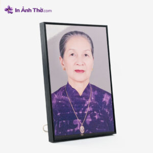 Ảnh Thờ Khung Titan Nhôm màu đen – Tinh Tế, Hiện Đại, Tôn Nét Trang Nghiêm
