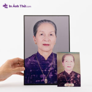 Ảnh Thờ Khung Titan Nhôm màu đen – Tinh Tế, Hiện Đại, Tôn Nét Trang Nghiêm