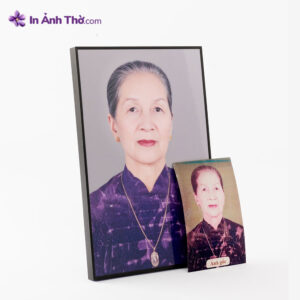 Ảnh Thờ Khung Titan Nhôm màu đen – Tinh Tế, Hiện Đại, Tôn Nét Trang Nghiêm