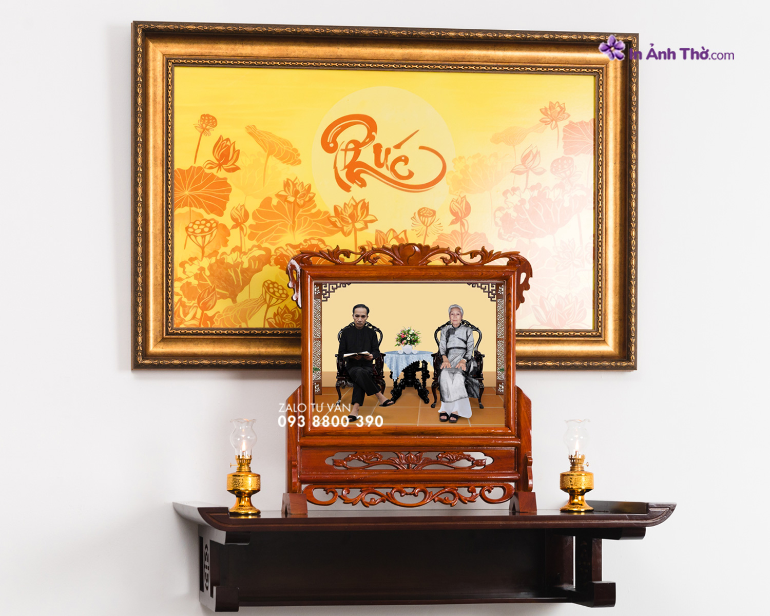 Phục hồi ảnh phòng thờ