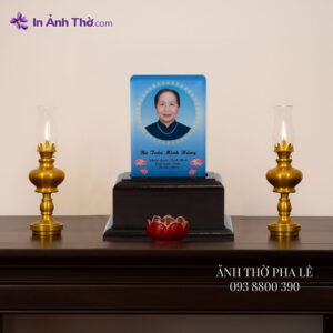 ảnh thờ nhỏ bằng pha lê để bàn thờ