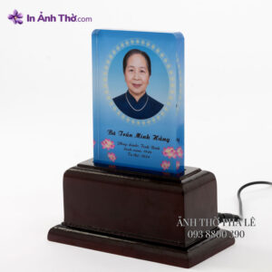 ảnh thờ pha lê bền đẹp trang trọng