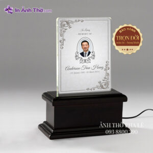 Ảnh thờ pha lê Công giáo in ảnh sắc nét