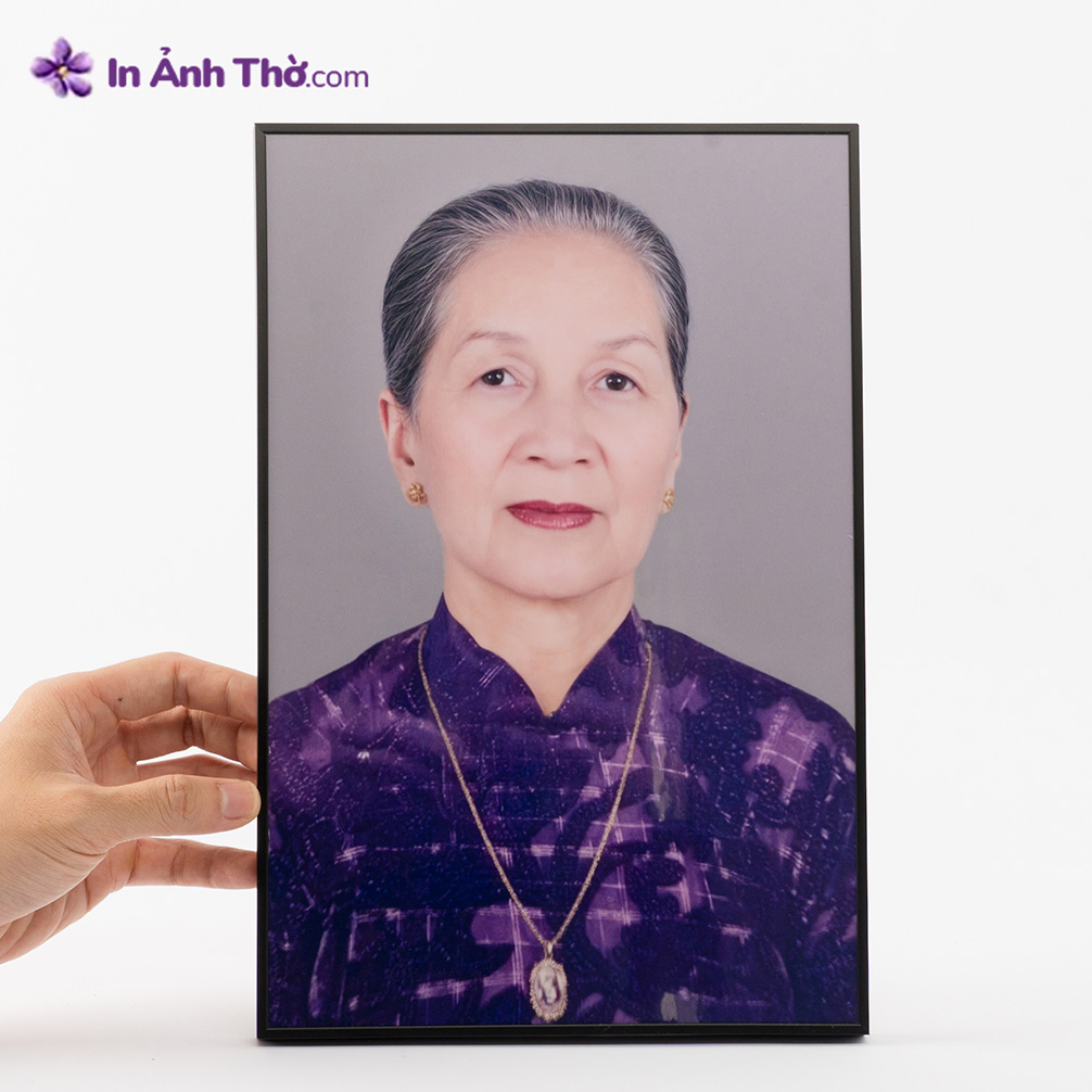 Làm ảnh thờ ép gỗ