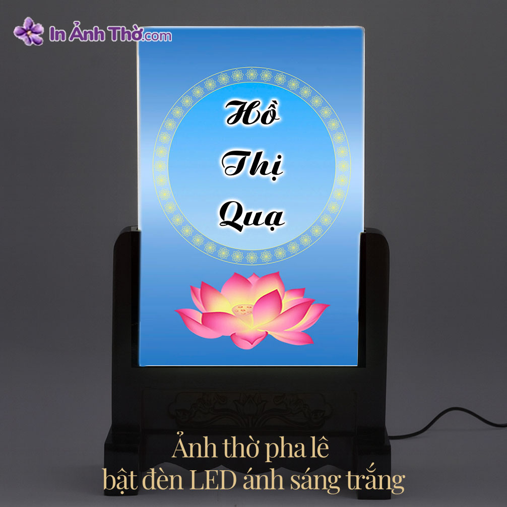 Bài Vị Ảnh Thờ Không Có Ảnh